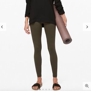 Lululemon Wunder Under - Olive Green
